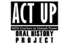Logo for Act-Up Oral History Project